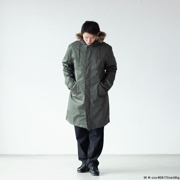 フレッドペリー　モッズコート　フィッシュテールパーカー　ナイロンコート　Lサイズ FRED PERRY（フレッドペリー） モッズコート コート Oversized