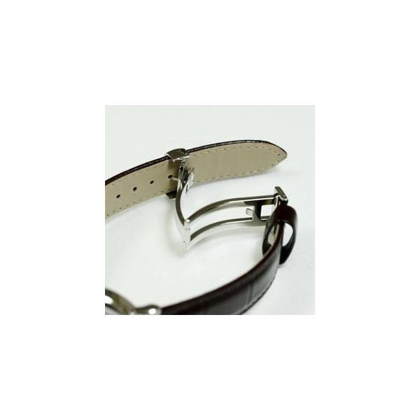 腕時計 革 久慈琥珀 アンバーダイヤルウォッチ 男性用 時計 ADW6