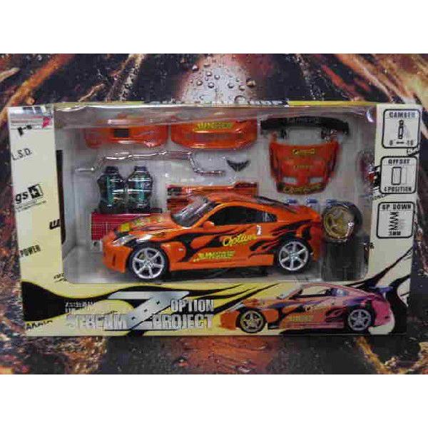 OPTION STREAM Z 1/24ミニカー　ホットワークス　希少 新品】【デッドストック!!希少♪】【ホットワークス】オプション