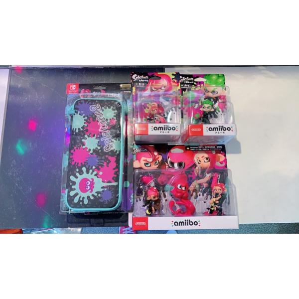 amiiboトリプルセット☆タコガール☆タコ☆タコボーイ ☆+ボーイ +