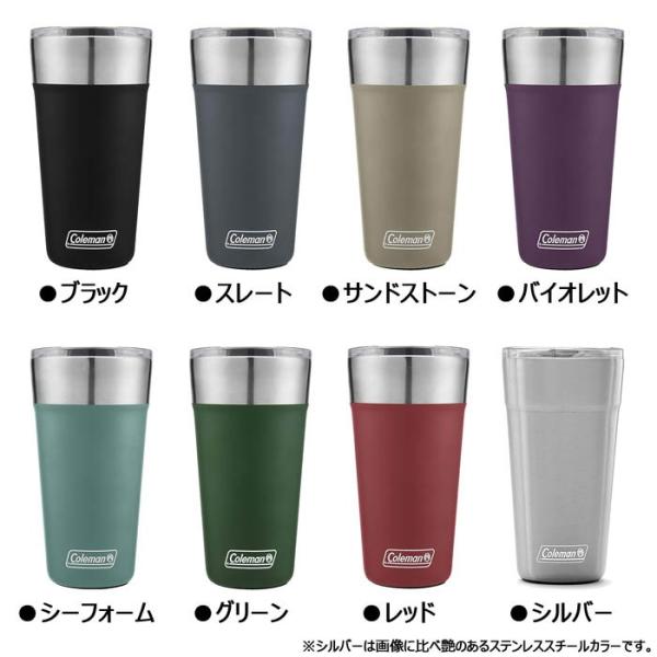 蓋付き】☆Coleman 二重構造 真空断熱 タンブラー 大容量 20oz 590ml