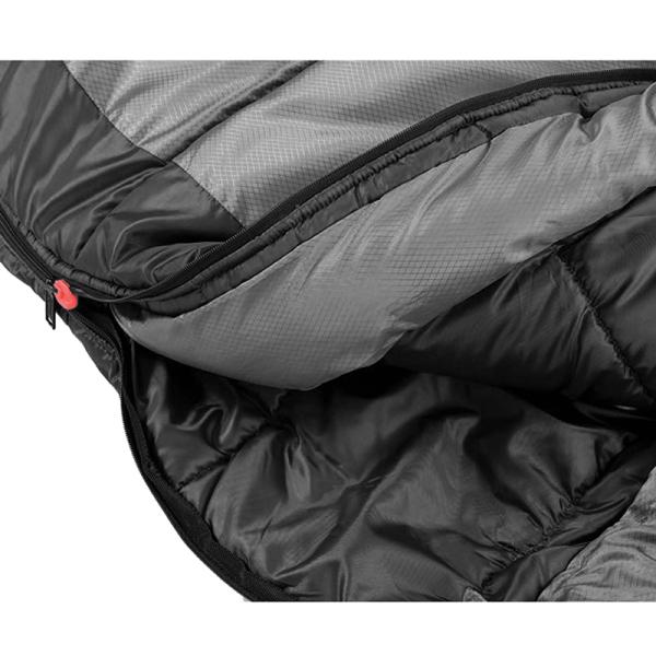 18℃】Coleman ノースリム マミー型 寝袋 ブラック グレー Extreme