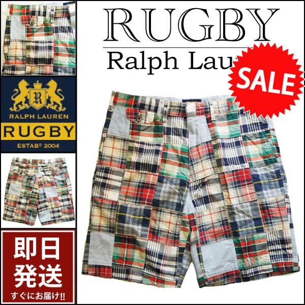 ラグビー ハーフパンツ RUGBY by ラルフローレン RUGBY パッチ