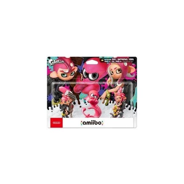 新品 Nintendo Switch amiibo トリプルセット[タコガール／タコ