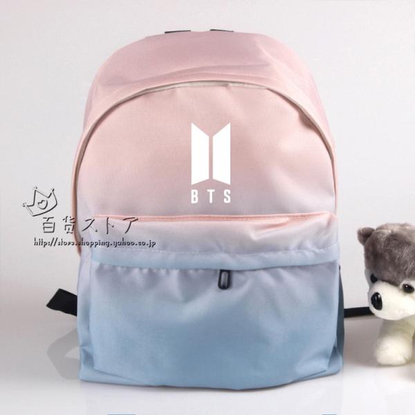 送料無料 韓版 リュックサック BTS(防弾少年団) 軽量 通学かばん