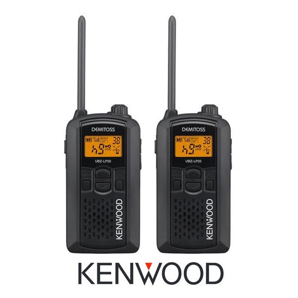 ケンウッド   KENWOOD 特定小電力トランシーバー＋オリジナルイヤホンマイク5台セット UBZ-LS20B ブラック OSC-YM003K （無線機・インカム） - 1