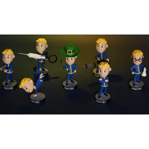 Falloutフォールアウトグッズ ボルトボーイ 111 ボブルヘッド7体セット