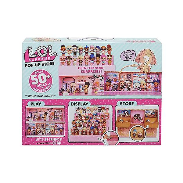 L.O.L. サプライズ! ポップアップストア 3 in 1 LOL Surprise Doll Pop ...