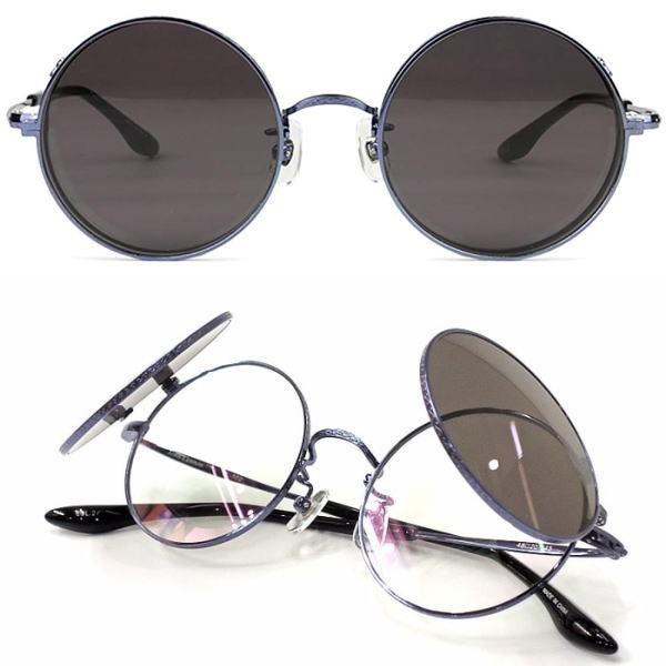 ジョンレノン ラウンド型 跳ね上げ式 サングラス JL-502 JOHN LENNON ジョンレノン 正規品 レトロ 跳ね上げ サングラス 丸