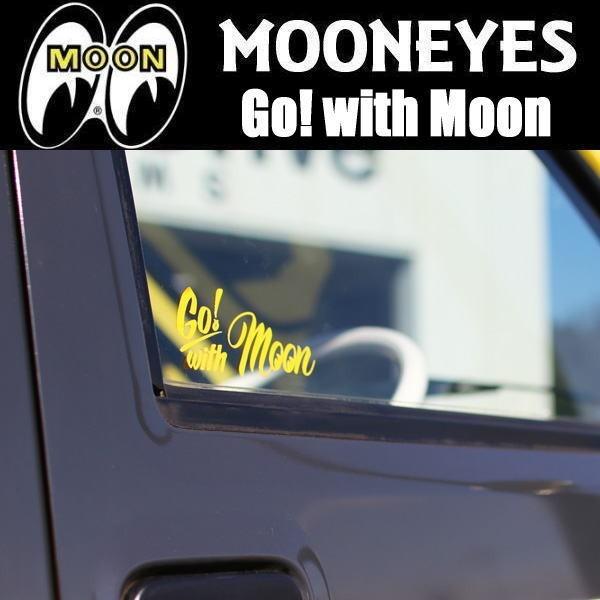 ムーンアイズ MOONEYES ムーンアイズ ロゴ 抜き ステッカー ＬＯＧＯ