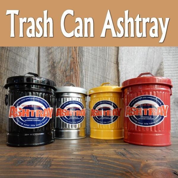 ダスト缶灰皿 ブリキ アシュトレイ Trash Can Ashtray /【Buyee】