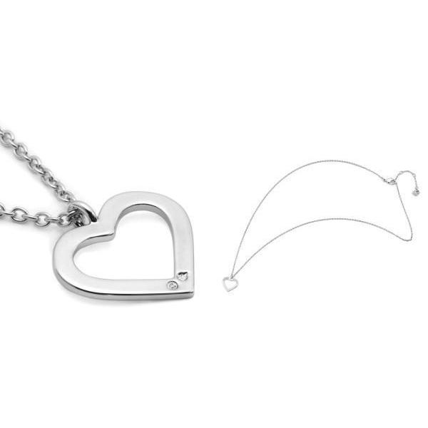 SWAROVSKI スワロフスキー ハートチャーム Heart Charmed ネックレス