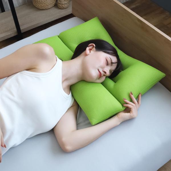ideaマシュマロピロー 枕難民 肩こり首こり・ストレートネックの対策と改善に MyComfort 枕 まくら 肩こり ネックリラックスピロー ストレート