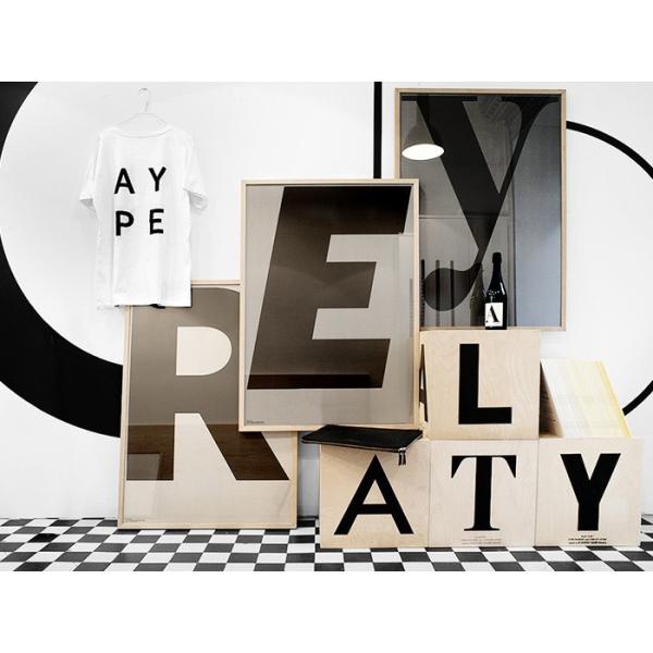 ポスター 北欧 送料無料 PLAYTYPE プレイタイプ g grey ポスター 70