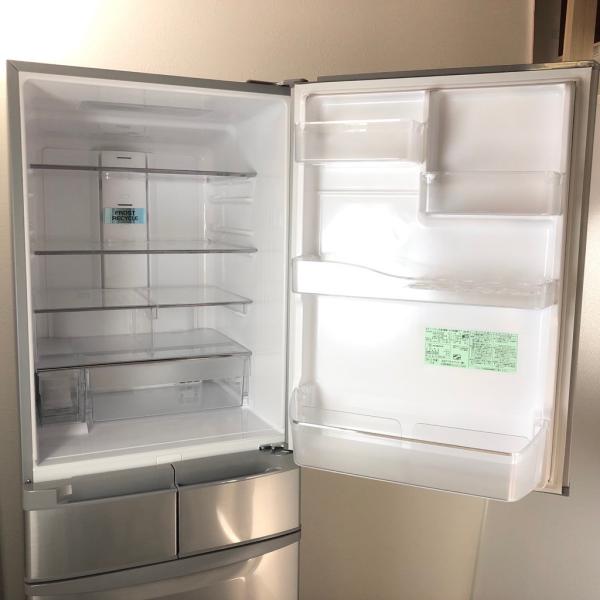 中古 日立 415L 5ドア冷蔵庫 R-S42BM 2012年製 自動製氷機能 右開き 大 