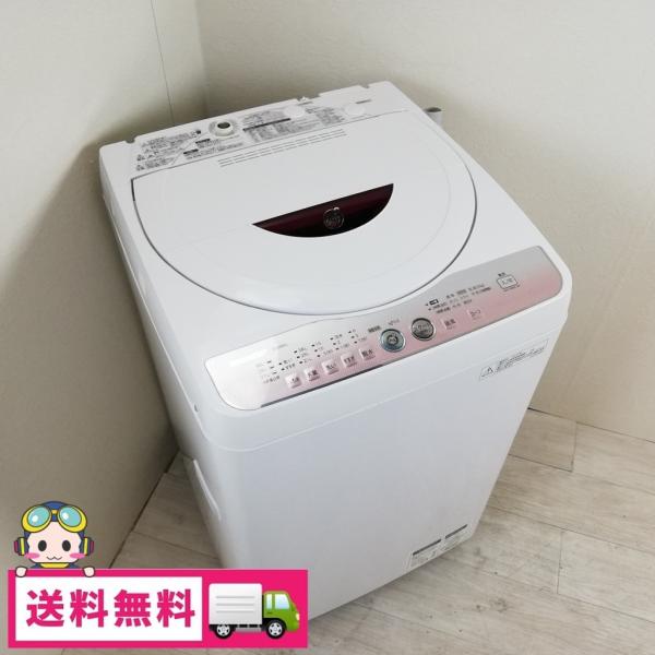 ☆美品中古☆シャープ 6kg 洗濯機【ES-GE60N-P】H103 中古 全自動