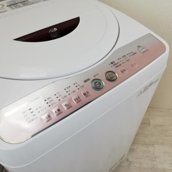 中古 シャープ 6.0kg 全自動洗濯機 ピンク ES-GE60L-P 2011年〜2012製造 おまかせセレクト /【Buyee】