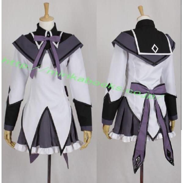 暁美ほむら コスプレ 衣装 ソウルジェム付き 魔法少女 まどか マギカ