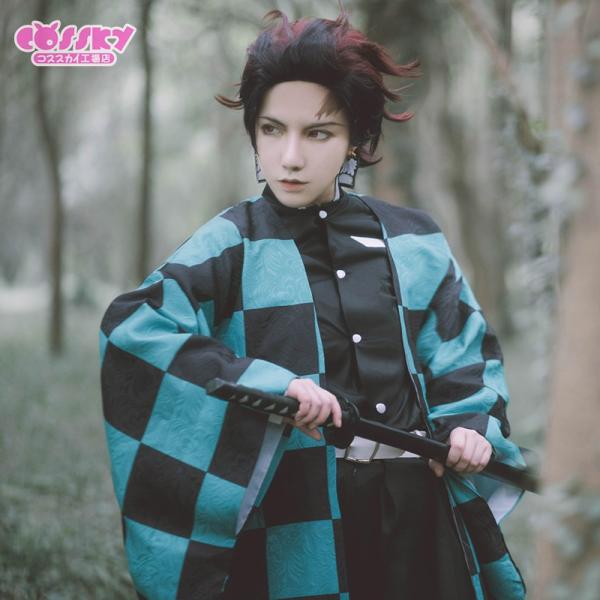 鬼滅の刃 風 竈門 炭治郎 コスプレ 衣装 炭治郎 コスチューム