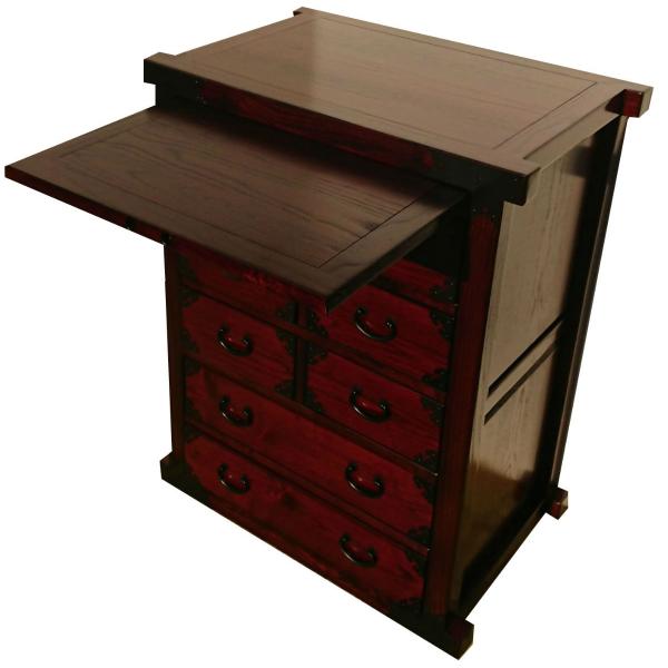 茶箪笥　欅 茶箪笥 茶棚 和茶棚 銀河 FK-307 幅85.5cm 欅 ケヤキ : 戸田家具