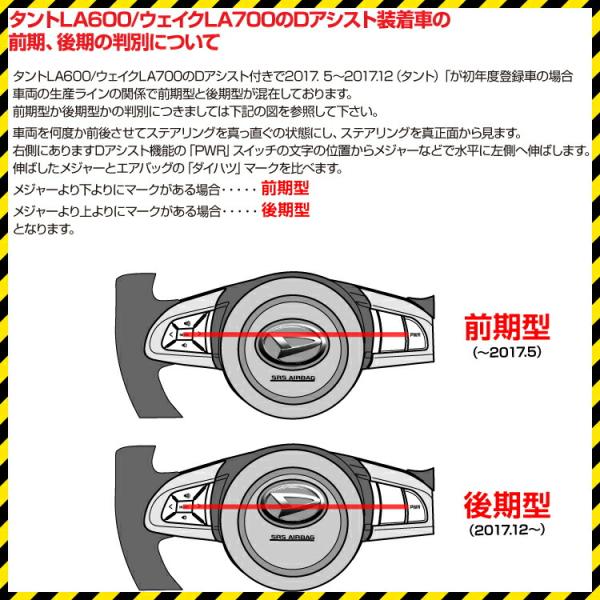 タントカスタム タントLA600 LA610 コンビハンドル ノーマルグリップ