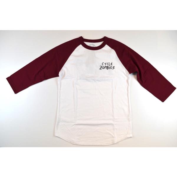 メンズ Tシャツ ラグラン CYCLE ZOMBIES サイクルゾンビーズ GRAVE 