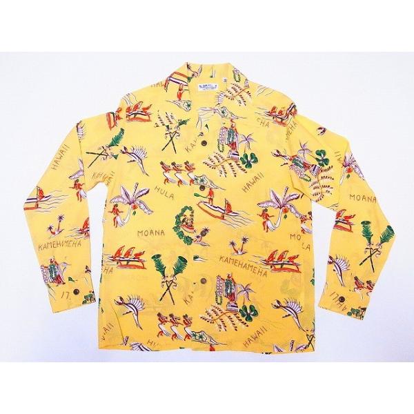 SUN SURF[サンサーフ] 長袖アロハシャツSS27765 THE HAWAIIAN
