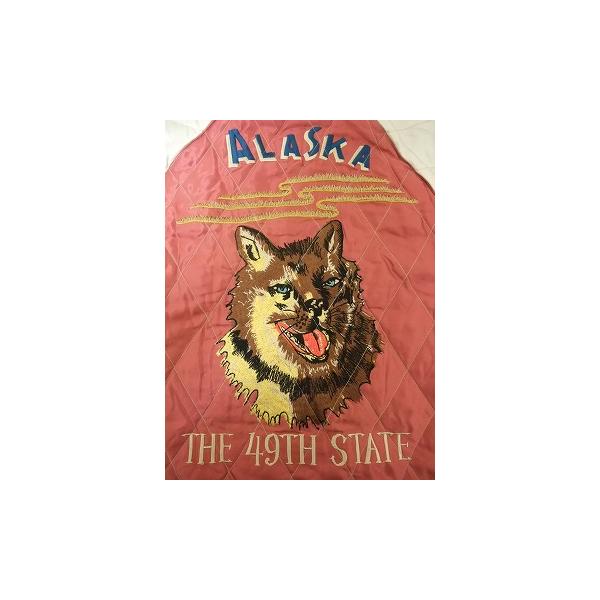 テーラー東洋[東洋エンタープライズ] スカジャン 白熊×ALASKAN HUSKY