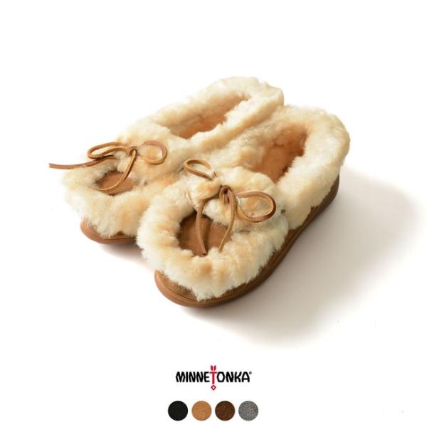 ミネトンカ MINNETONKA ULTIMATE SHEEPSKIN SLIPPER アルティメット