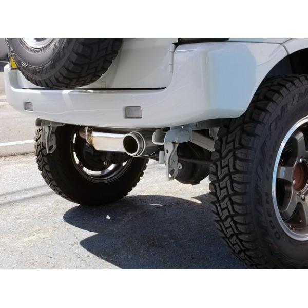 ジムニー JB23 Wショートバンパー用 車検対応 マフラー REV-13SP