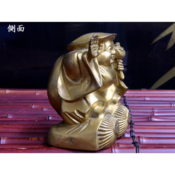 仏像商売繁盛銅製大黒天の置物風水グッズ/【Buyee】