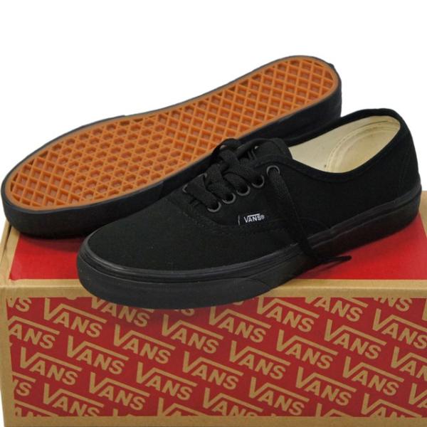 USA企画 バンズ オーセンティック Vans Authentic BLK/BLK