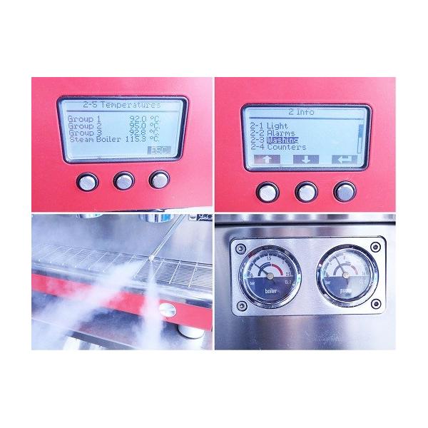 D1285 2015年製 ダラコルテ/DALLA CORTE セミオートエスプレッソマシン