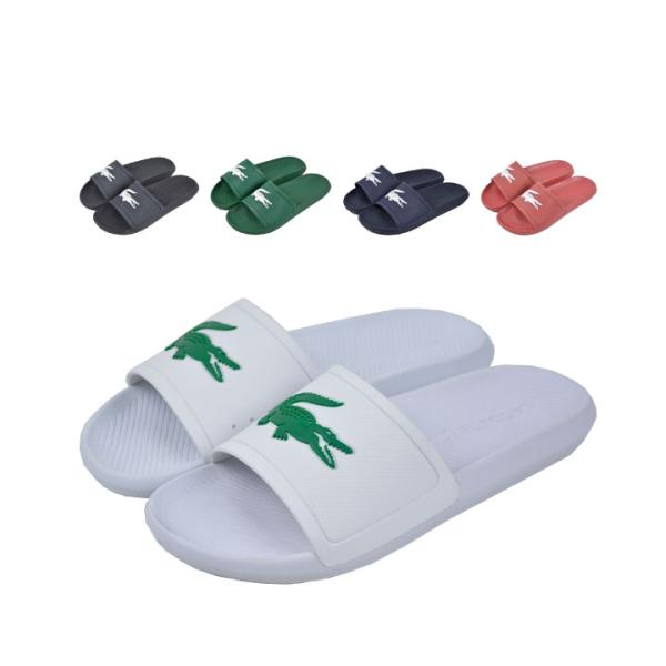 ラコステ サンダル メンズ LACOSTE CROCO SLIDE 119 ロゴ シャワー