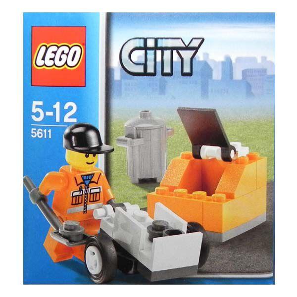 限定 レゴ（LEGO） シティ（街シリーズ） 清掃作業員（LEGO CITY