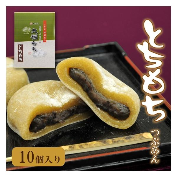 とちもち とち餅 10個箱入り 栃の実大福 粒餡入り /【Buyee】 Buyee