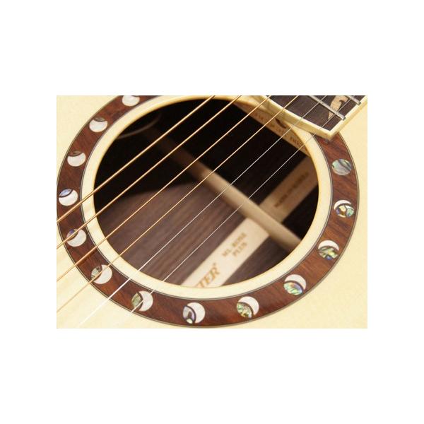 (115)アコースティックギター ケース付き CRAFTER ML-Rose Crafter クラフター ML-ROSE PLUS 美しいデザイン 高い品質で