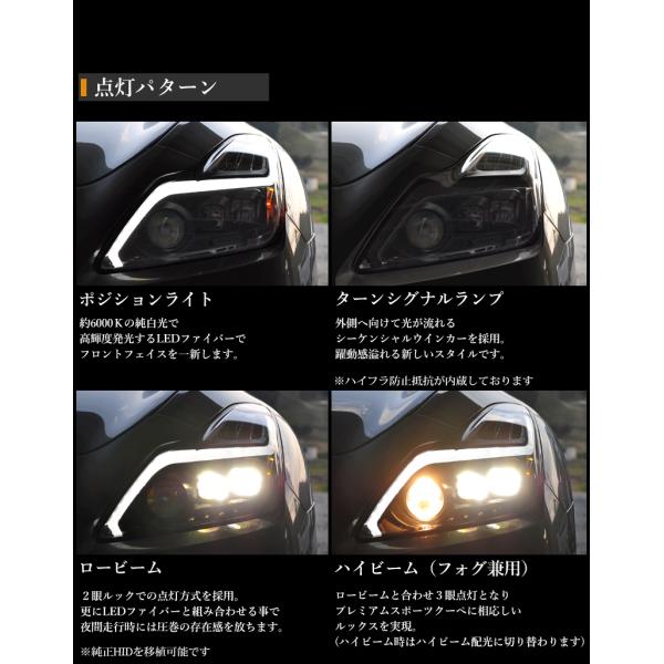 スカイラインクーペ ヘッドライト V36 ファイバーLEDヘッドライト 流れるウインカー シーケンシャルウインカー CKV36 G37 US  インフィニティ 78WORKS (L193 /【Buyee】 Buyee - Japanese Proxy Service | Buy from  Japan!