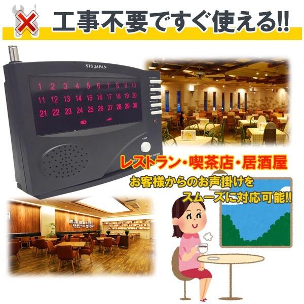 ワイヤレスチャイム30ch 【子機設定して出荷します！】 コードレスチャイム店舗用チャイム送信機6個付店舗用品呼び鈴レストラン居酒屋福祉施設WRC-30  /【Buyee】