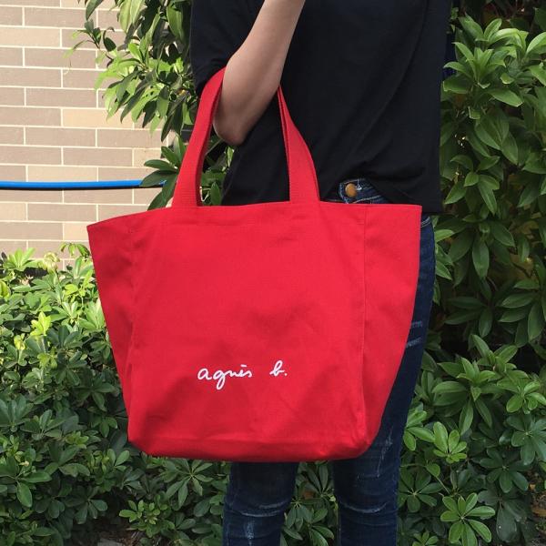 agnes b. アニエスベー Lサイズ トートバッグ カバン エコバッグ