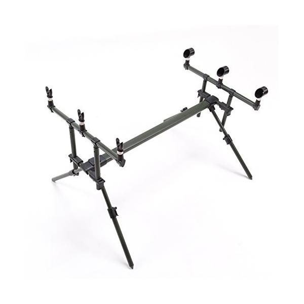 世界の 鯉釣りロッドホルダー カープ /【Buyee 3ロッド用 ロッドポッド ロッド