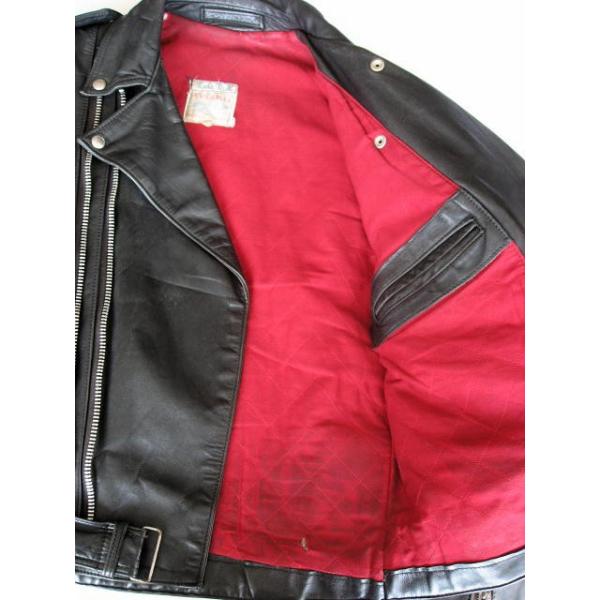 ルイスレザー　ヴィンテージ　ブロンクス　 70s スクエアタグ　ツイントラック ルイスレザー ヴィンテージ ブロンクス 70s スクエアタグ ツイン