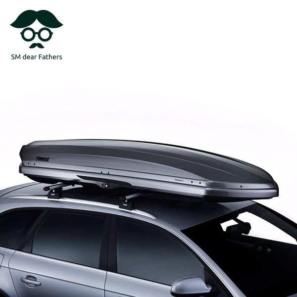 ルーフボックス チタンメタリック THREE ダイナミック800 キャリア付