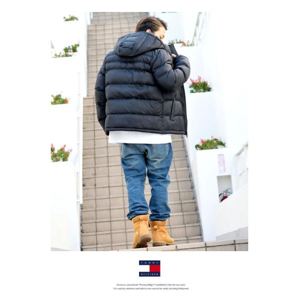 TOMMY HILFIGER トミーヒルフィガー 中綿ダウンジャケット メンズ