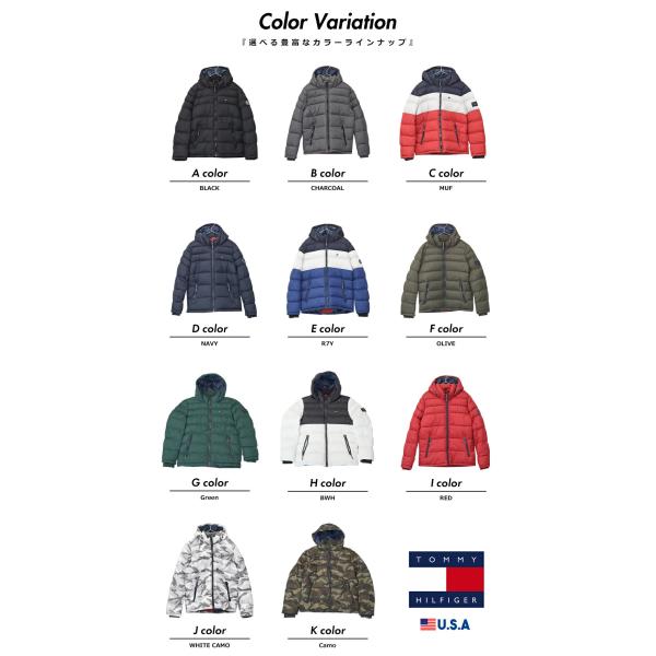 TOMMY HILFIGER トミーヒルフィガー 中綿ダウンジャケット TOMMY HILFIGER トミーヒルフィガー 中綿ダウンジャケット