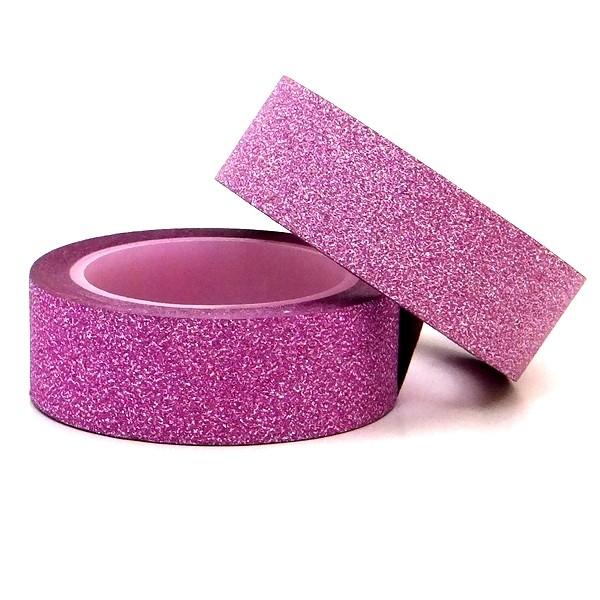 新品 デザインテープ キラキラ グリッター ピンク ドット DESIGNTAPE
