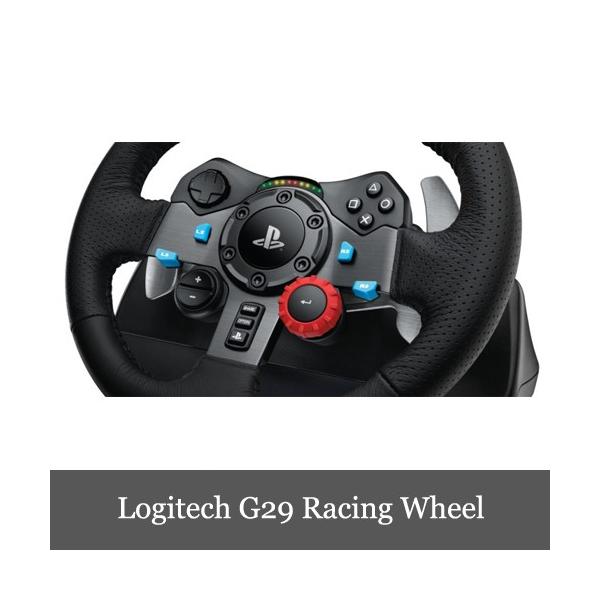 Logitech G29 Driving Force Feedback Racing Wheel Shifter付き 1年