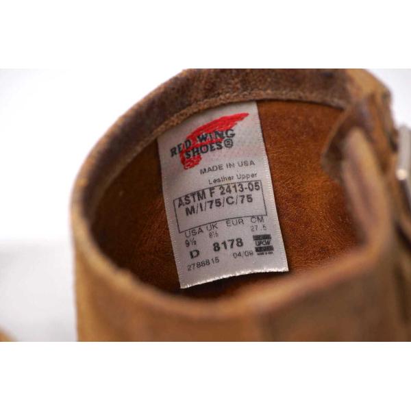 RED WING レッドウィング ブーツ 8178 ENGINEER エンジニアブーツ