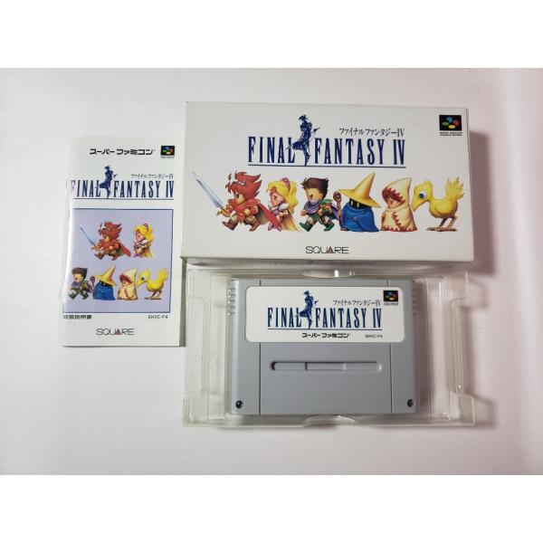 ファイナルファンタジー4 IV FF スーパーファミコン SFC 箱 説明書付 