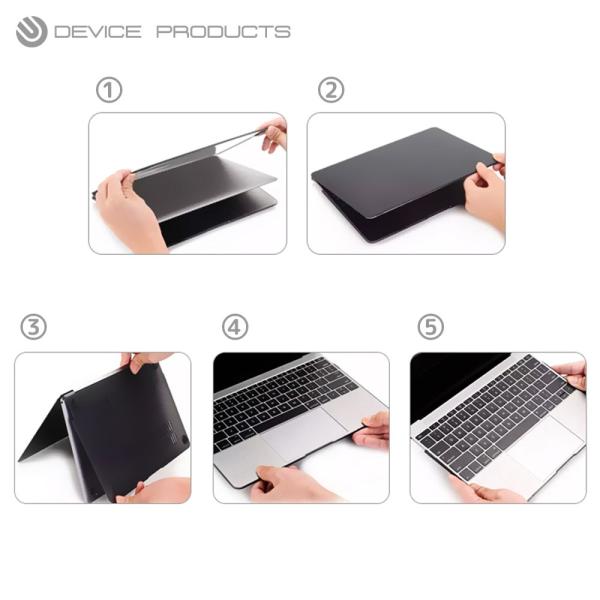 Apple Macbook Pro / Air 用 PUレザーケース ハードシェルカバー Touch